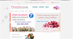 Desktop Screenshot of flowerite.co.za